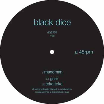 Black Dice : Manoman (12")