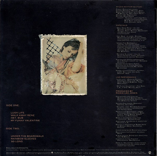 Rickie Lee Jones - Girl At Her Volcano vinyl record, 10" (Near Mint (NM or M-)) | Lulo Records