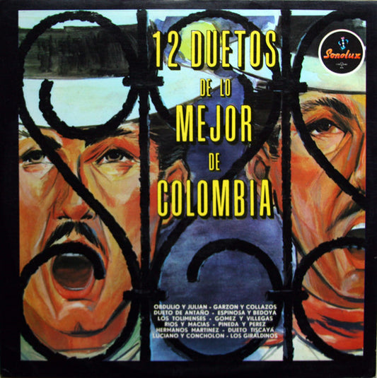 Various : 12 Duetos De Lo Mejor De Colombia (LP, Comp, RE)