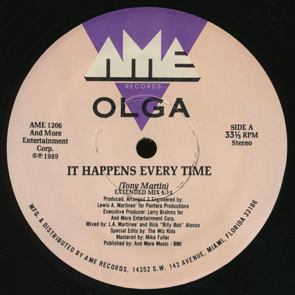Olga (3) : It Happens Every Time (12")