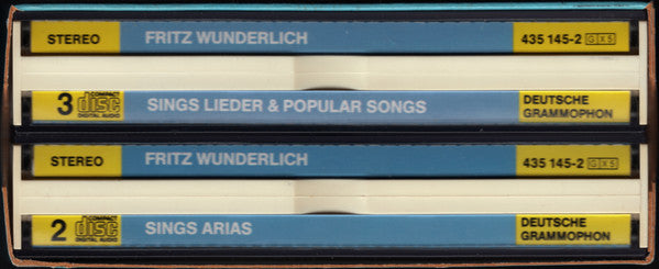 Fritz Wunderlich : Fritz Wunderlich Singt Arien Und Lieder (Box, Comp, RE + 5xCD)