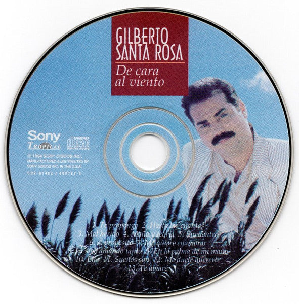 Gilberto Santa Rosa : De Cara Al Viento (CD, Album)