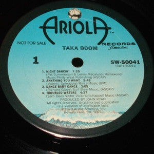 Taka Boom : Taka Boom (LP, Album, Promo)