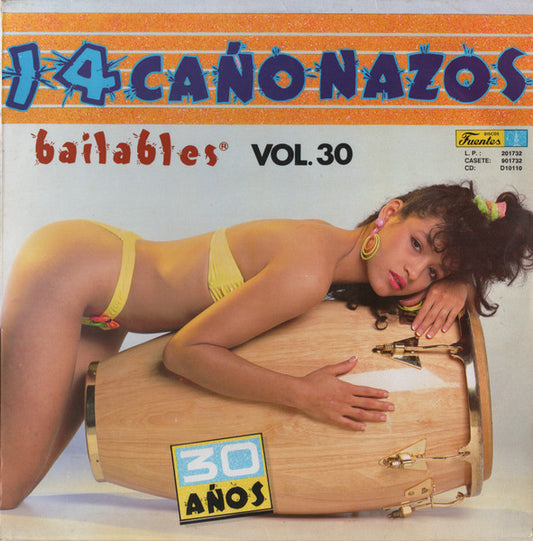 Various : 14 Cañonazos Bailables Vol. 30 (LP, Comp)