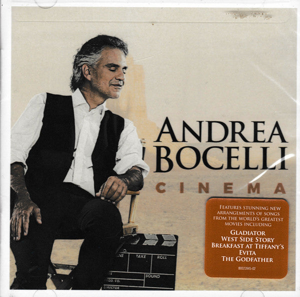 Andrea Bocelli : Cinema (CD, Album)