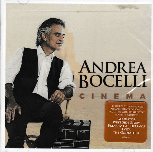 Andrea Bocelli : Cinema (CD, Album)