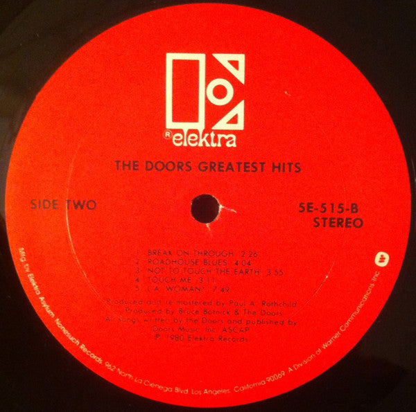 The Doors : Greatest Hits (LP, Comp)