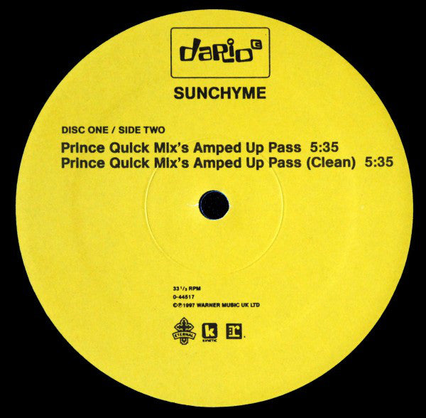 Dario G : Sunchyme (2x12")