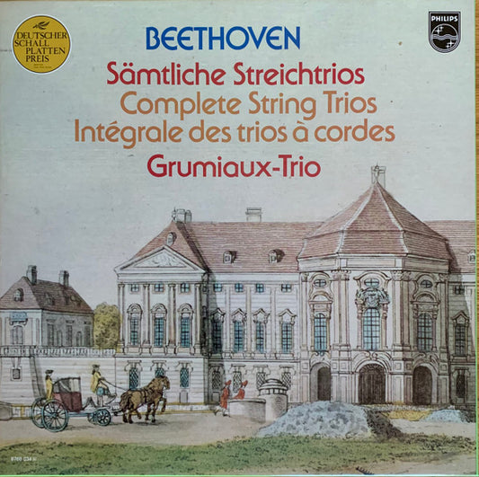 Ludwig van Beethoven, Grumiaux Trio : Sämtliche Streichtrios = Complete String Trios = Intégrale Des Trios À Cordes (3xLP, RE + Box)