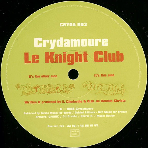 Le Knight Club : Troobadoor / Mirage (12")