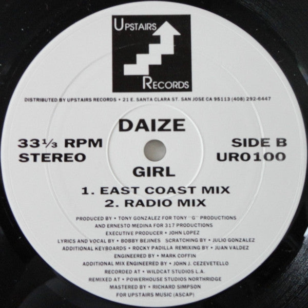 Daize : Girl (12", Single)