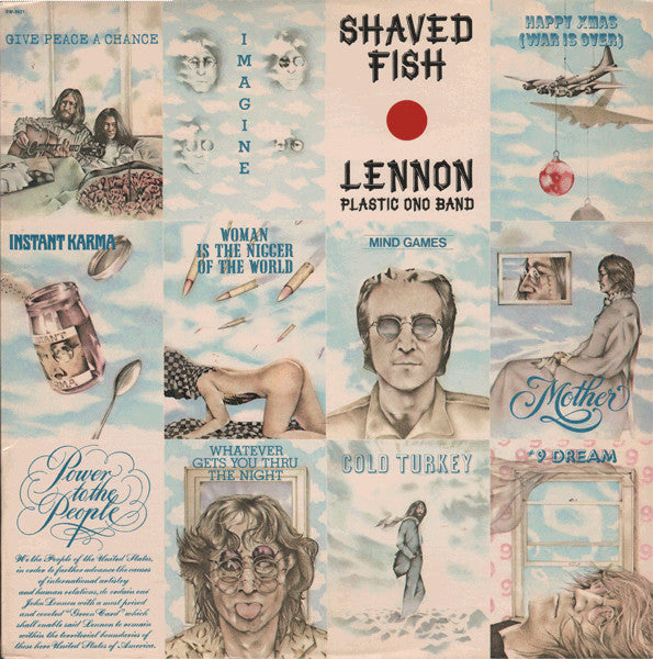 John Lennon / The Plastic Ono Band : Shaved Fish (LP, Comp, Win)