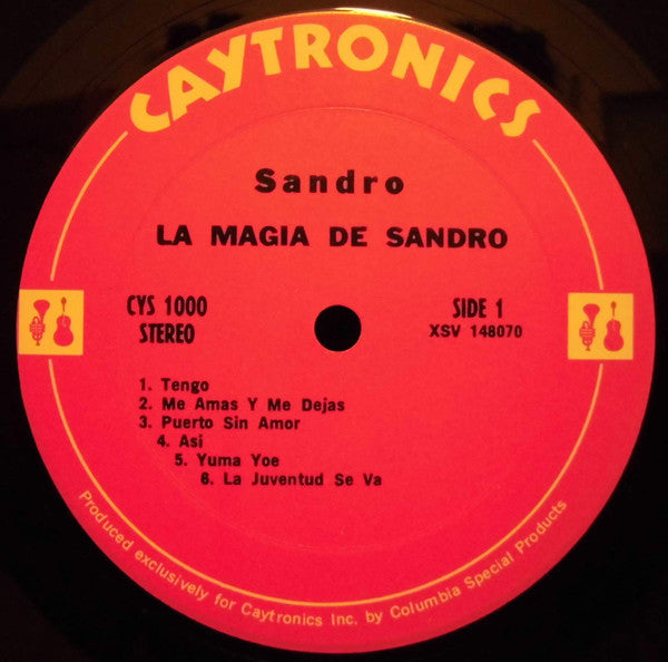 Sandro (25) : La Magia De Sandro (LP, Album)