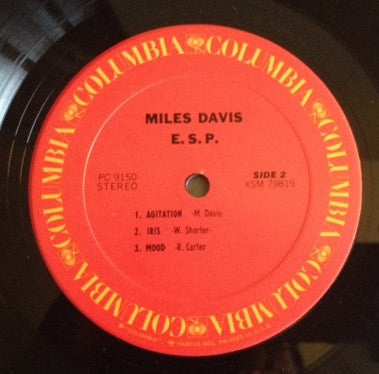 Miles Davis : E.S.P. (LP, Album, RE)