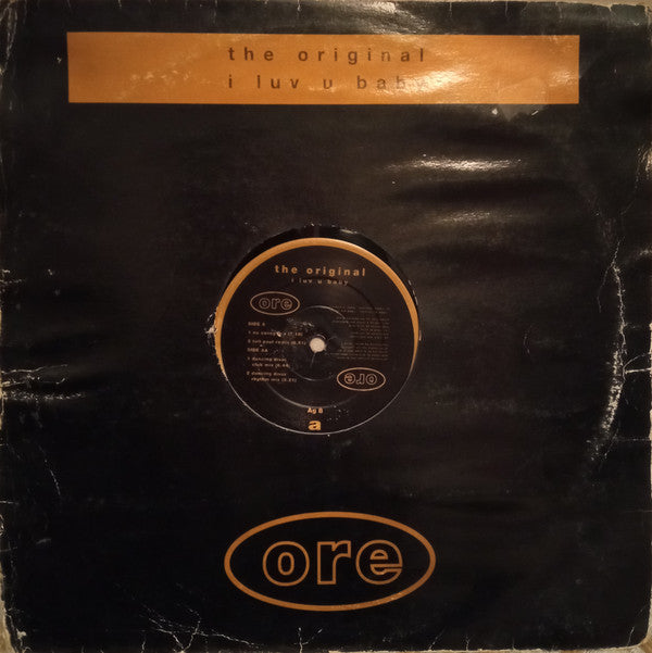 The Original : I Luv U Baby (12", Single)