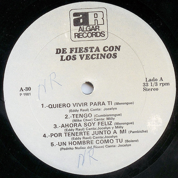 Los Vecinos : Fiesta Con Los Vecinos (LP, Album)