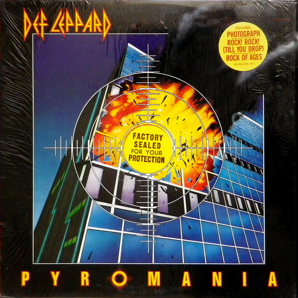 Def Leppard : Pyromania (LP, Album, Hau)