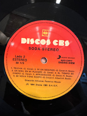 Soda Stereo : Soda Stereo (LP, Album, RE, 180)