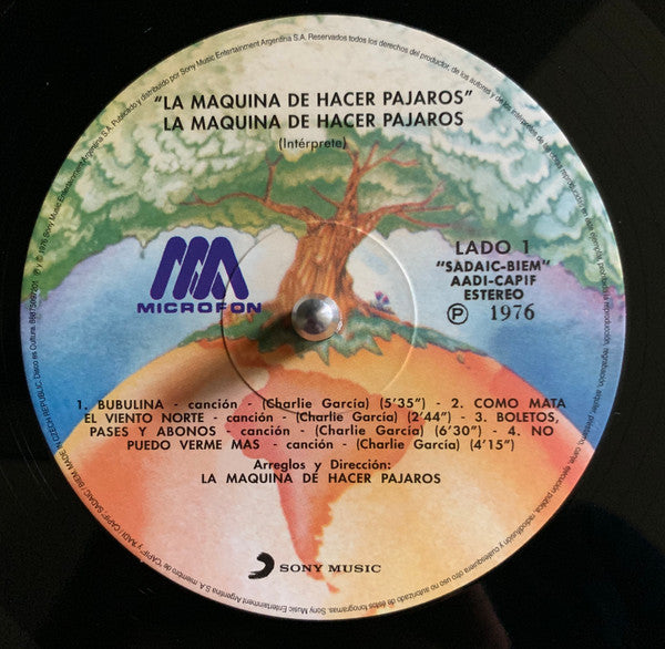 La Máquina De Hacer Pájaros : La Máquina De Hacer Pájaros (LP, Album, RE, 180)