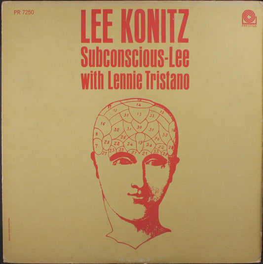 Lee Konitz With Lennie Tristano : Subconscious-Lee (LP, Comp, Mono, RE)