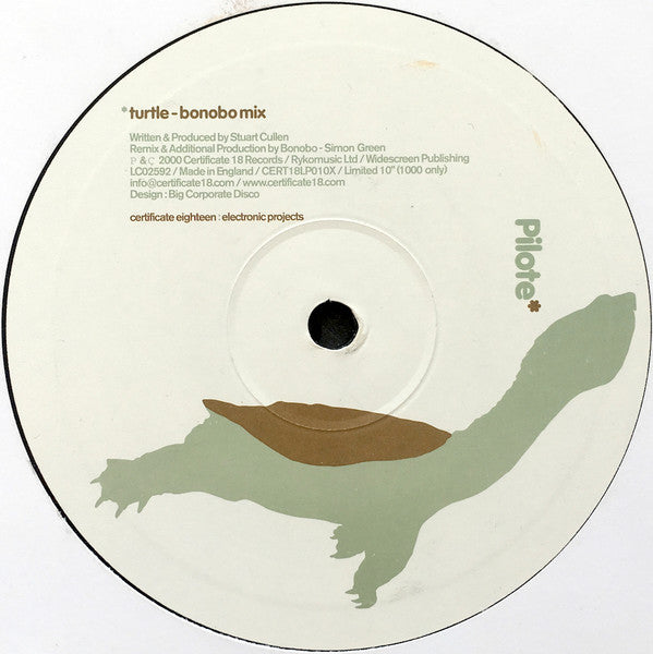 Pilote : Turtle / Microphones (10", Ltd)