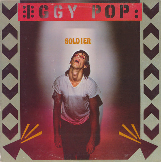 Iggy Pop : Soldier (LP, Album, San)