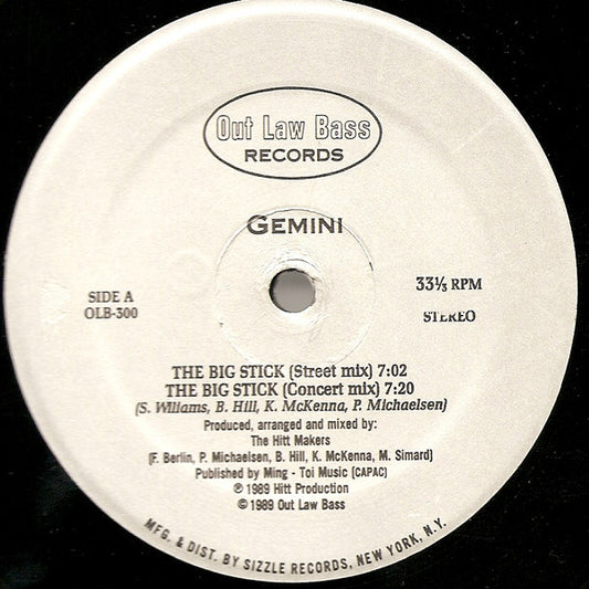 Gemini (12) : The Big Stick (12")