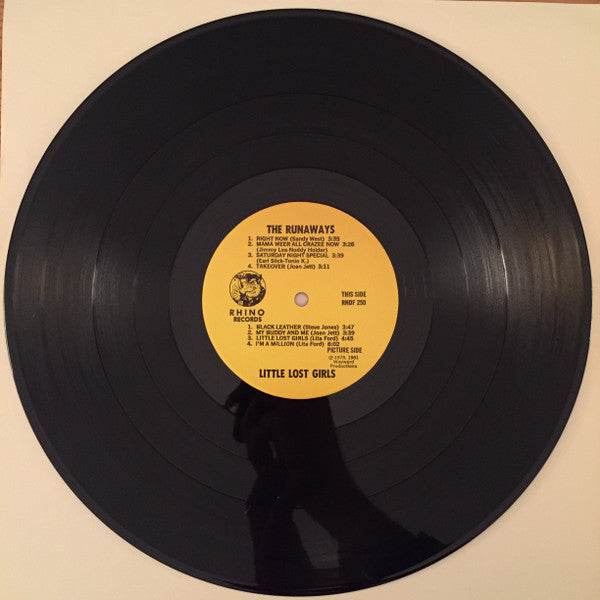 The Runaways : Little Lost Girls (LP, Album, Pic)