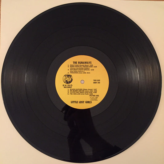 The Runaways - Little Lost Girls vinyl record, LP (Near Mint (NM or M-)) | Lulo Records