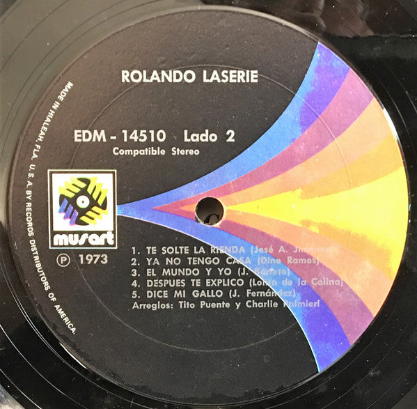Rolando La Serie Y Su Combo : Salsa (LP, Album, Mono)