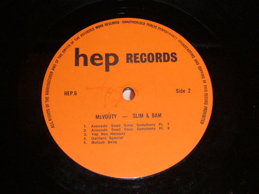 Slim & Bam - McVouty vinyl record, LP (Near Mint (NM or M-)) | Lulo Records