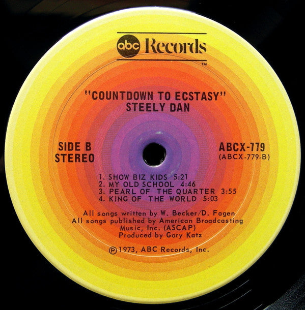 Steely Dan : Countdown To Ecstasy (LP, Album, RP, San)