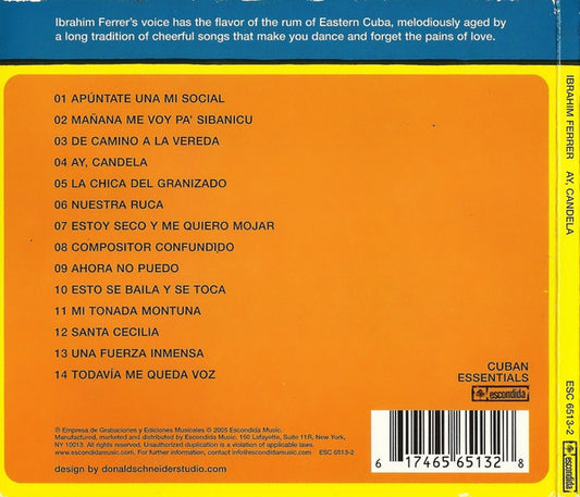 Ibrahím Ferrer* : Ay, Candela (CD, Comp, Dig)