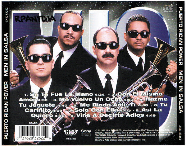Puerto Rican Power : Men In Salsa (CD, Album)