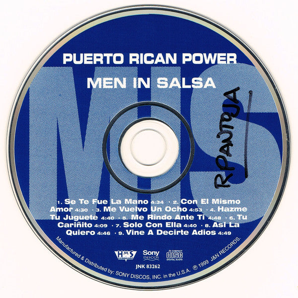 Puerto Rican Power : Men In Salsa (CD, Album)