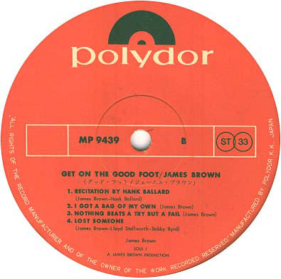 James Brown = James Brown : Get On The Good Foot = グッド・フット (2xLP, Album, Gat)
