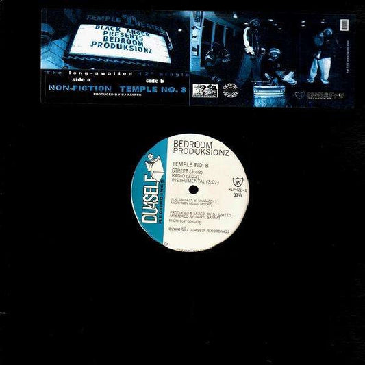 Bedroom Produksionz : Non-Fiction / Temple No. 8 (12")