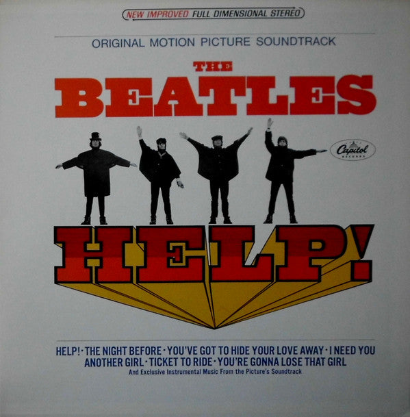 The Beatles : Help! (Original Motion Picture Soundtrack) (LP, Album, RE, 80s)