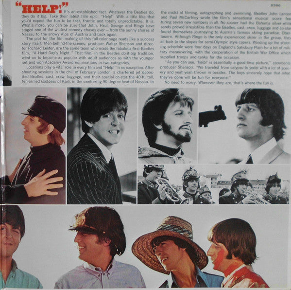 The Beatles : Help! (Original Motion Picture Soundtrack) (LP, Album, RE, 80s)
