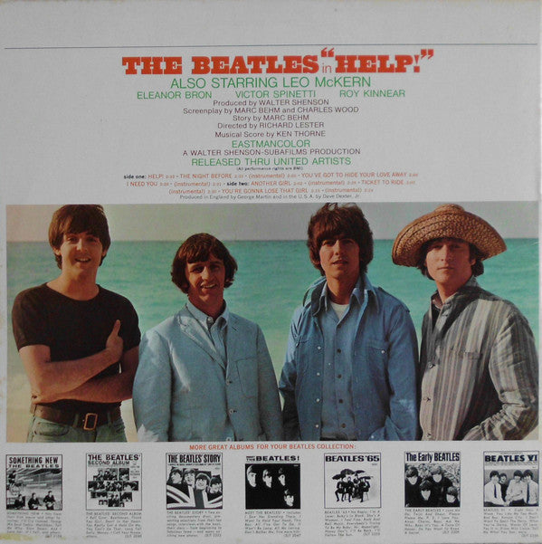 The Beatles : Help! (Original Motion Picture Soundtrack) (LP, Album, RE, 80s)