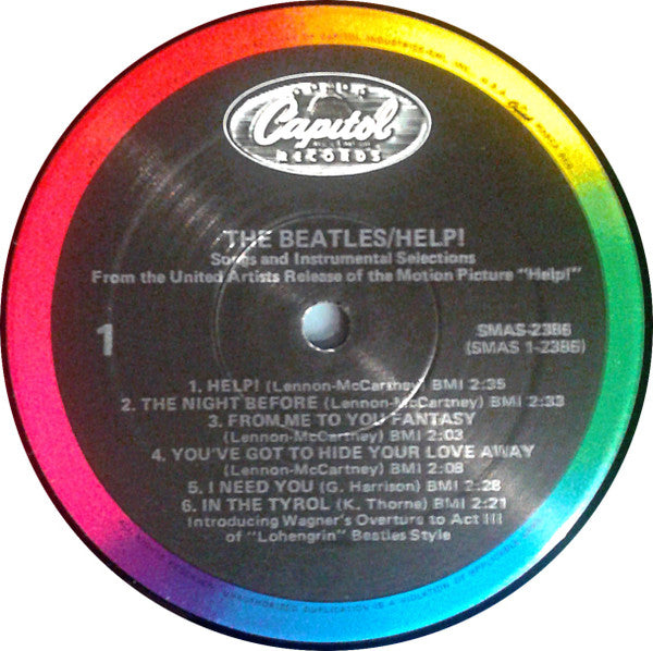 The Beatles : Help! (Original Motion Picture Soundtrack) (LP, Album, RE, 80s)
