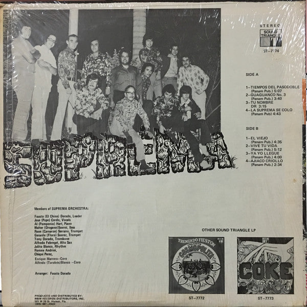 Orquesta Suprema : La Suprema (LP, Album)