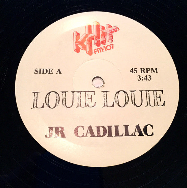Jr. Cadillac : Louie Louie  (12", Single)