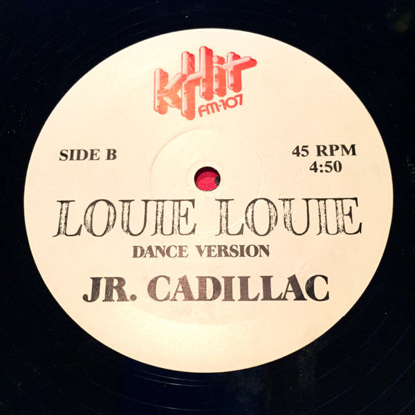 Jr. Cadillac : Louie Louie  (12", Single)