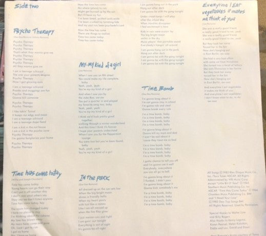 Ramones : Subterranean Jungle (LP, Album, Win)