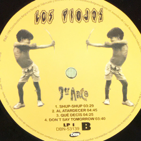 Los Piojos : 3er Arco (2xLP, Album, RE)