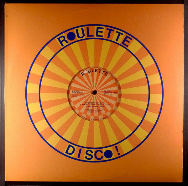 The Gentlemen & Their Ladies Featuring Danny Mitchell (2) / Four Below Zero : "... Like Her!" / My Baby's Got E.S.P. (12")