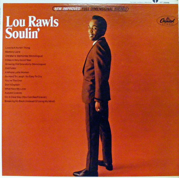 Lou Rawls : Soulin' (LP, Album, RP, Spe)