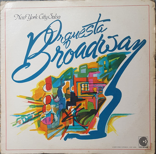 Orquesta Broadway : New York City Salsa (LP, Album)