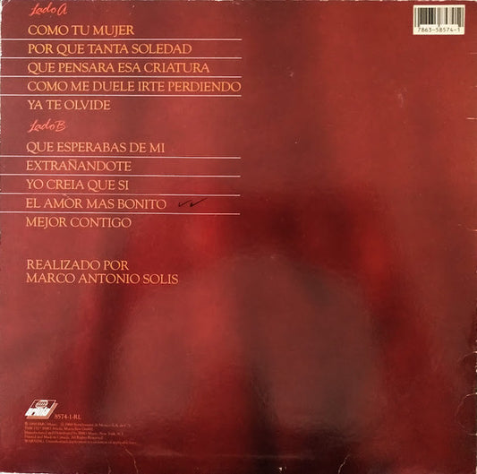 Rocio Durcal* : Como Tu Mujer (LP, Album)